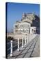 Romania, Black Sea Coast, Constanta, Constanta Casino Building-Walter Bibikow-Stretched Canvas