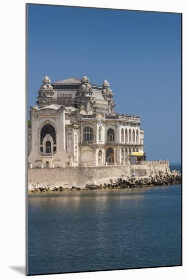 Romania, Black Sea Coast, Constanta, Constanta Casino Building-Walter Bibikow-Mounted Photographic Print