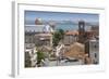 Romania, Black Sea Coast, Constanta, Elevated City View-Walter Bibikow-Framed Photographic Print