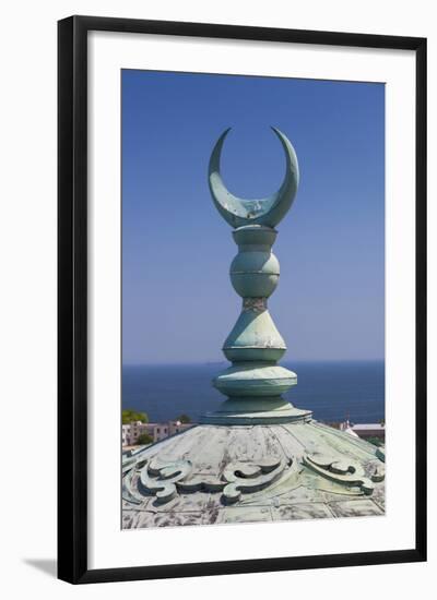 Romania, Black Sea Coast, Constanta, Geamia Hunchiar Mosque-Walter Bibikow-Framed Photographic Print