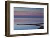 Romania, Black Sea Coast, Constanta, Modern Beach, Elevated View, Dawn-Walter Bibikow-Framed Photographic Print