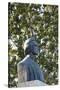 Romania, Black Sea Coast, Constanta, Statue of Mihai Eminescu-Walter Bibikow-Stretched Canvas