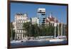 Romania, Black Sea Coast, Constanta, Tomis Tourist Port and Marina-Walter Bibikow-Framed Photographic Print