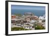 Romania, Black Sea Coast, Constanta, View with Constanta Casino-Walter Bibikow-Framed Photographic Print