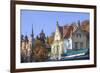 Romania, Brasov, Council Square, Piata Sfatului buildings.-Emily Wilson-Framed Photographic Print