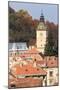 Romania, Brasov. Poarta Schei district., George Street. Clock Tower.-Emily Wilson-Mounted Photographic Print