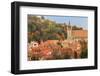 Romania, Brasov. Poarta Schei district., George Street. Clock Tower.-Emily Wilson-Framed Photographic Print