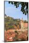 Romania, Brasov. Poarta Schei district., George Street. Clock Tower.-Emily Wilson-Mounted Photographic Print