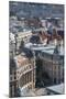 Romania, Bucharest, Buildings in Lipscani, Old Town, Elevated View-Walter Bibikow-Mounted Photographic Print