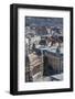 Romania, Bucharest, Buildings in Lipscani, Old Town, Elevated View-Walter Bibikow-Framed Photographic Print