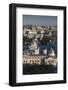 Romania, Bucharest, Coltea Hospital Along IC Bratianu Blvd at Sunset-Walter Bibikow-Framed Photographic Print