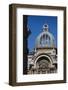 Romania, Bucharest, Lipscani Old Town, Cec Bank Palace Building-Walter Bibikow-Framed Photographic Print