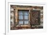 Romania, Bucovina, Campulung Moldovenesc, Craftsman's house window.-Emily Wilson-Framed Photographic Print