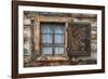 Romania, Bucovina, Campulung Moldovenesc, Craftsman's house window.-Emily Wilson-Framed Photographic Print