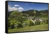 Romania, Bucovina Region, Bucovina Monasteries, Sucevita, Sucevita Monastery-Walter Bibikow-Framed Stretched Canvas