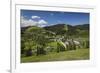 Romania, Bucovina Region, Bucovina Monasteries, Sucevita, Sucevita Monastery-Walter Bibikow-Framed Photographic Print