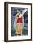 Romania, Bucovina, Sucevita. a Wall Painting in Sucevita Monastery-Katie Garrod-Framed Photographic Print