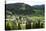 Romania, Bucovina, Sucevita. Looking Down on Sucevita Monastery-Katie Garrod-Stretched Canvas