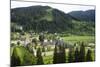 Romania, Bucovina, Sucevita. Looking Down on Sucevita Monastery-Katie Garrod-Mounted Photographic Print