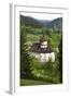 Romania, Bucovina, Sucevita. the Church and Cemetery Attached to Sucevita Monastery.-Katie Garrod-Framed Photographic Print