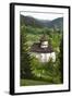 Romania, Bucovina, Sucevita. the Church and Cemetery Attached to Sucevita Monastery.-Katie Garrod-Framed Photographic Print