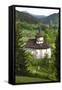 Romania, Bucovina, Sucevita. the Church and Cemetery Attached to Sucevita Monastery.-Katie Garrod-Framed Stretched Canvas