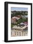 Romania, Danube River Delta, Tulcea, View with MGM Palace Club-Walter Bibikow-Framed Photographic Print