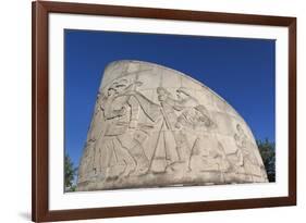 Romania, Maramures Region, Baia Mare, Romanian Soldier's Monument-Walter Bibikow-Framed Photographic Print