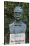 Romania, Moldavia, Iasi, Bust of Avraham Goldfaden-Walter Bibikow-Stretched Canvas