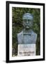 Romania, Moldavia, Iasi, Bust of Avraham Goldfaden-Walter Bibikow-Framed Photographic Print