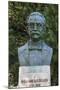 Romania, Moldavia, Iasi, Bust of Avraham Goldfaden-Walter Bibikow-Mounted Photographic Print