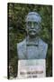 Romania, Moldavia, Iasi, Bust of Avraham Goldfaden-Walter Bibikow-Stretched Canvas