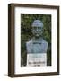 Romania, Moldavia, Iasi, Bust of Avraham Goldfaden-Walter Bibikow-Framed Photographic Print