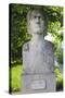 Romania, Moldavia, Iasi, Bust of Mihai Eminescu, Romantic Poet-Walter Bibikow-Stretched Canvas