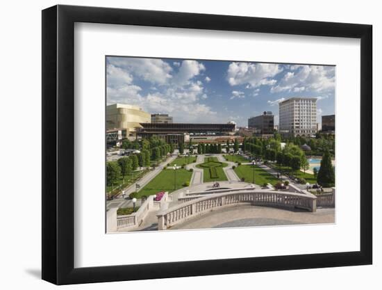 Romania, Moldavia, Iasi, Palas Mall by the Palace of Culture-Walter Bibikow-Framed Photographic Print