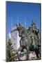 Romania, Moldavia, Iasi, Statue of Stefan Cel Mare-Walter Bibikow-Mounted Photographic Print