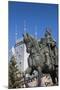 Romania, Moldavia, Iasi, Statue of Stefan Cel Mare-Walter Bibikow-Mounted Photographic Print