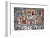 Romania, Moldavia, Moldovita. a Wall Painting at Moldovita Monastery.-Katie Garrod-Framed Photographic Print