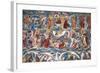 Romania, Moldavia, Moldovita. a Wall Painting at Moldovita Monastery.-Katie Garrod-Framed Photographic Print