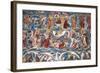 Romania, Moldavia, Moldovita. a Wall Painting at Moldovita Monastery.-Katie Garrod-Framed Photographic Print