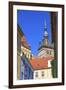 Romania, Mures County, Sighisoara, clock tower, symbol of the town.-Emily Wilson-Framed Photographic Print