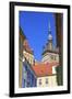 Romania, Mures County, Sighisoara, clock tower, symbol of the town.-Emily Wilson-Framed Photographic Print