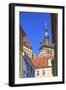 Romania, Mures County, Sighisoara, clock tower, symbol of the town.-Emily Wilson-Framed Photographic Print