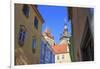 Romania, Mures County, Sighisoara, clock tower, symbol of the town.-Emily Wilson-Framed Photographic Print