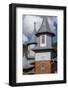 Romania, Rodna Mountains NP, Sesuri, Ski Resort, Town Orthodox Church-Walter Bibikow-Framed Photographic Print