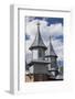 Romania, Rodna Mountains NP, Sesuri, Ski Resort, Town Orthodox Church-Walter Bibikow-Framed Photographic Print