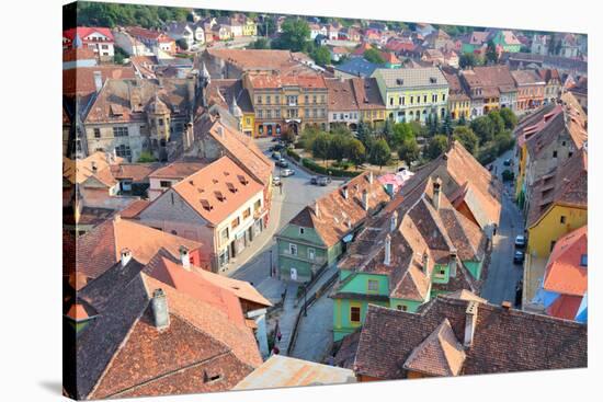 Romania - Sighisoara-Tupungato-Stretched Canvas