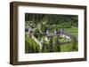 Romania, Sucevita, Sucevita Monastery, Exterior Elevated View-Walter Bibikow-Framed Photographic Print