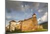 Romania, Transylvania, Brasov, Brasov Citadel, Sunset-Walter Bibikow-Mounted Photographic Print