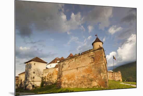 Romania, Transylvania, Brasov, Brasov Citadel, Sunset-Walter Bibikow-Mounted Photographic Print